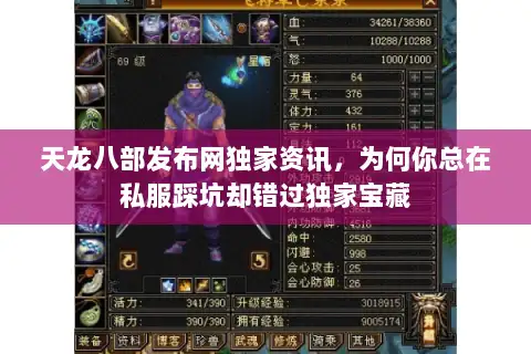 天龙八部发布网独家资讯，为何你总在私服踩坑却错过独家宝藏