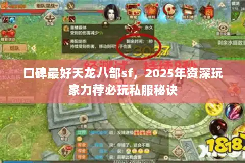 口碑最好天龙八部sf，2025年资深玩家力荐必玩私服秘诀