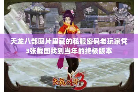 天龙八部图片里藏的私服密码老玩家凭3张截图找到当年的终极版本