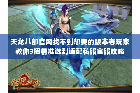 天龙八部官网找不到想要的版本老玩家教你3招精准选到适配私服官服攻略