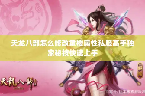 天龙八部怎么修改重楼属性私服高手独家秘技快速上手 天龙八部怎么修改重楼属性私服高手独家秘技快速上手