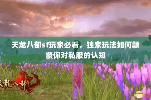 天龙八部sf玩家必看,独家玩法如何颠覆你对私服的认知 天龙八部sf玩家必看,独家玩法如何颠覆你对私服的认知