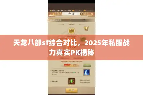 天龙八部sf综合对比，2025年私服战力真实PK揭秘