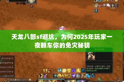 天龙八部sf避坑，为何2025年玩家一夜翻车你的免灾秘钥