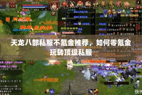 天龙八部私服不氪金推荐，如何零氪金玩转顶级私服