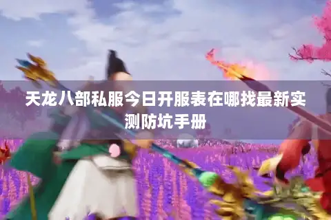 天龙八部私服今日开服表在哪找最新实测防坑手册 天龙八部私服今日开服表在哪找最新实测防坑手册
