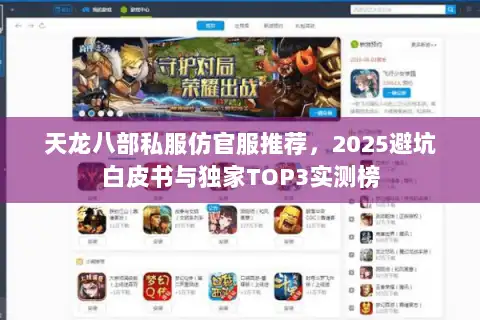 天龙八部私服仿官服推荐，2025避坑白皮书与独家TOP3实测榜