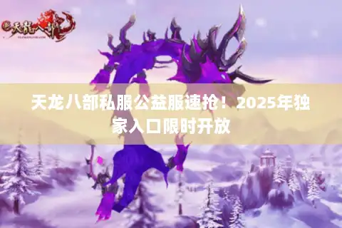 天龙八部私服公益服速抢!2025年独家入口限时开放 天龙八部私服公益服速抢!2025年独家入口限时开放