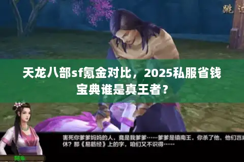 天龙八部sf氪金对比，2025私服省钱宝典谁是真王者？
