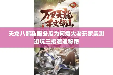 天龙八部私服冬瓜为何爆火老玩家亲测避坑三招速通秘籍 天龙八部私服冬瓜为何爆火老玩家亲测避坑三招速通秘籍