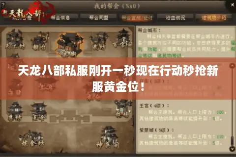 天龙八部私服刚开一秒现在行动秒抢新服黄金位! 天龙八部私服刚开一秒现在行动秒抢新服黄金位!