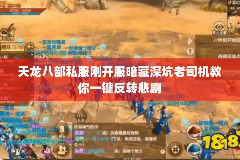 天龙八部私服刚开服暗藏深坑老司机教你一键反转悲剧 天龙八部私服刚开服暗藏深坑老司机教你一键反转悲剧