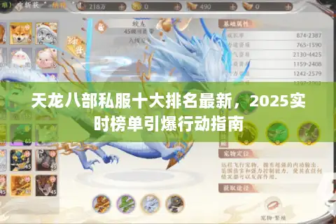 天龙八部私服十大排名最新，2025实时榜单引爆行动指南