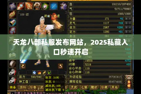 天龙八部私服发布网站，2025私藏入口秒速开启