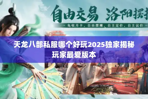 天龙八部私服哪个好玩2025独家揭秘玩家最爱版本