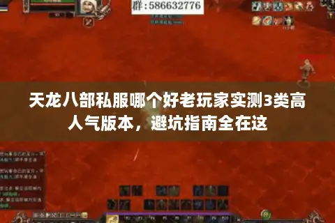 天龙八部私服哪个好老玩家实测3类高人气版本,避坑指南全在这 天龙八部私服哪个好老玩家实测3类高人气版本,避坑指南全在这