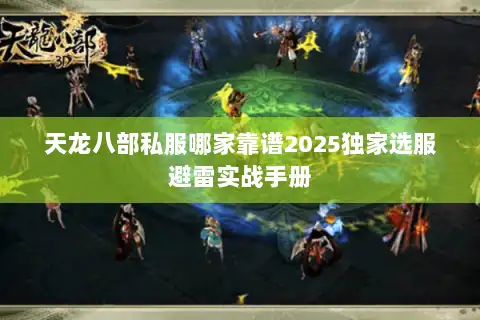 天龙八部私服哪家靠谱2025独家选服避雷实战手册