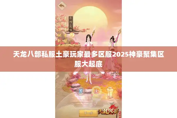 天龙八部私服土豪玩家最多区服2025神豪聚集区服大起底 天龙八部私服土豪玩家最多区服2025神豪聚集区服大起底
