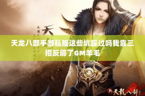 天龙八部手游私服这些坑踩过吗我靠三招反薅了GM羊毛