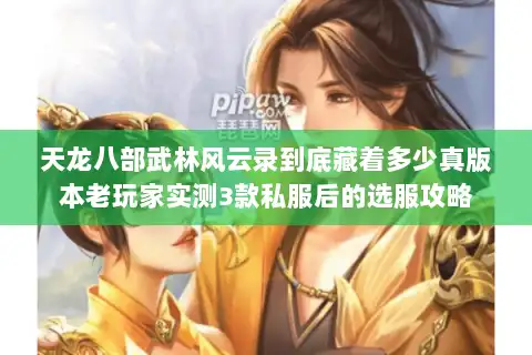 天龙八部武林风云录到底藏着多少真版本老玩家实测3款私服后的选服攻略