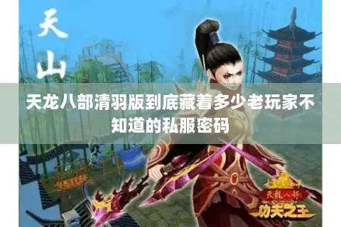 天龙八部清羽版到底藏着多少老玩家不知道的私服密码