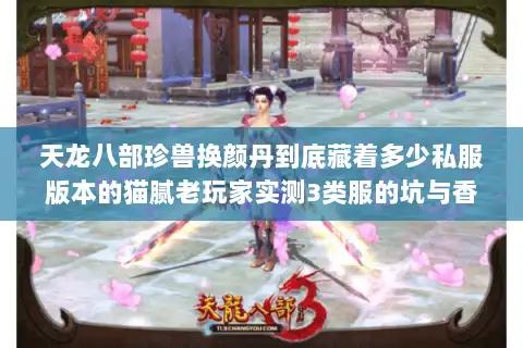 天龙八部珍兽换颜丹到底藏着多少私服版本的猫腻老玩家实测3类服的坑与香