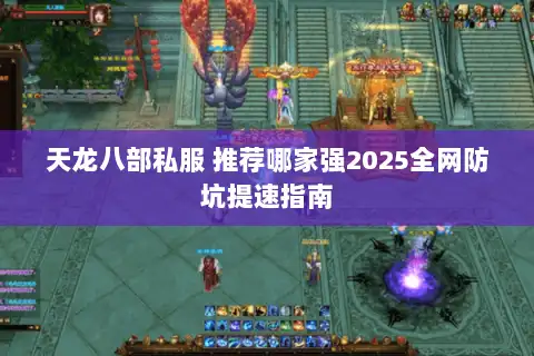 天龙八部私服 推荐哪家强2025全网防坑提速指南