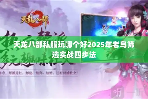 天龙八部私服玩哪个好2025年老鸟筛选实战四步法