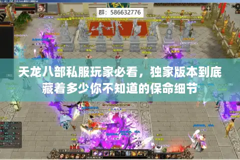 天龙八部私服玩家必看，独家版本到底藏着多少你不知道的保命细节