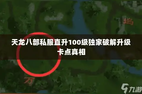 天龙八部私服直升100级独家破解升级卡点真相