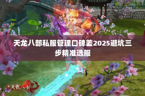 天龙八部私服管理口碑差2025避坑三步精准选服