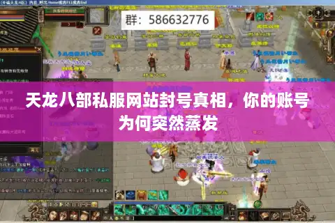 天龙八部私服网站封号真相,你的账号为何突然蒸发 天龙八部私服网站封号真相,你的账号为何突然蒸发