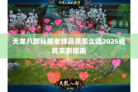 天龙八部私服老牌品质怎么选2025避坑实测指南