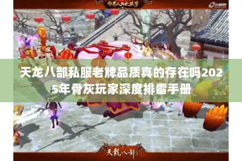 天龙八部私服老牌品质真的存在吗2025年骨灰玩家深度排雷手册