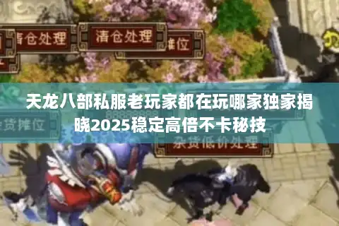 天龙八部私服老玩家都在玩哪家独家揭晓2025稳定高倍不卡秘技