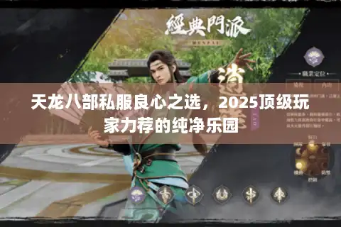 天龙八部私服良心之选,2025顶级玩家力荐的纯净乐园 天龙八部私服良心之选,2025顶级玩家力荐的纯净乐园