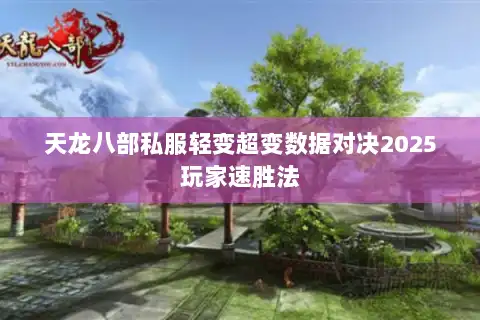 天龙八部私服轻变超变数据对决2025玩家速胜法