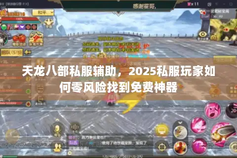 天龙八部私服辅助，2025私服玩家如何零风险找到免费神器