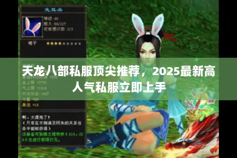天龙八部私服顶尖推荐,2025最新高人气私服立即上手 天龙八部私服顶尖推荐,2025最新高人气私服立即上手