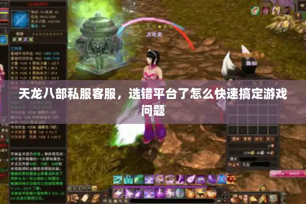 天龙八部私服客服，选错平台了怎么快速搞定游戏问题