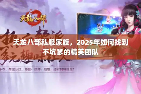 天龙八部私服家族，2025年如何找到不坑爹的精英团队