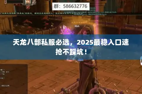 天龙八部私服必选，2025最稳入口速抢不踩坑！