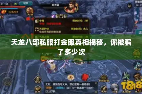 天龙八部私服打金服真相揭秘,你被骗了多少次 天龙八部私服打金服真相揭秘,你被骗了多少次