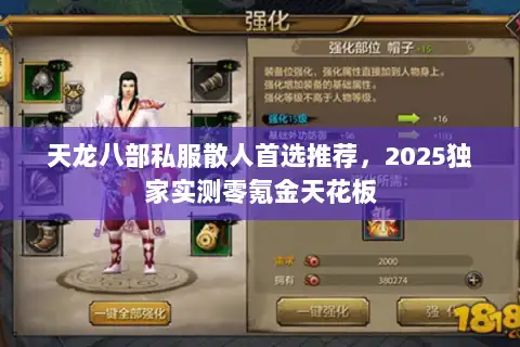 天龙八部私服散人首选推荐，2025独家实测零氪金天花板