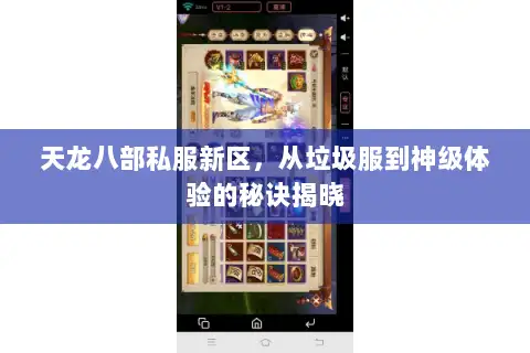 天龙八部私服新区，从垃圾服到神级体验的秘诀揭晓