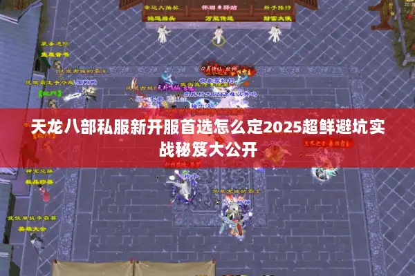 天龙八部私服新开服首选怎么定2025超鲜避坑实战秘笈大公开