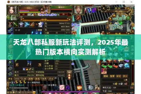 天龙八部私服新玩法评测，2025年最热门版本横向实测解析
