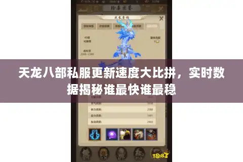 天龙八部私服更新速度大比拼，实时数据揭秘谁最快谁最稳