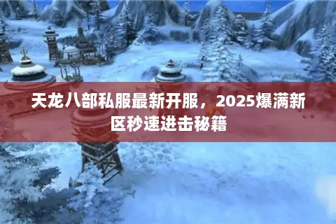 天龙八部私服最新开服，2025爆满新区秒速进击秘籍
