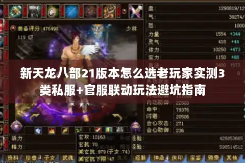 新天龙八部21版本怎么选老玩家实测3类私服+官服联动玩法避坑指南